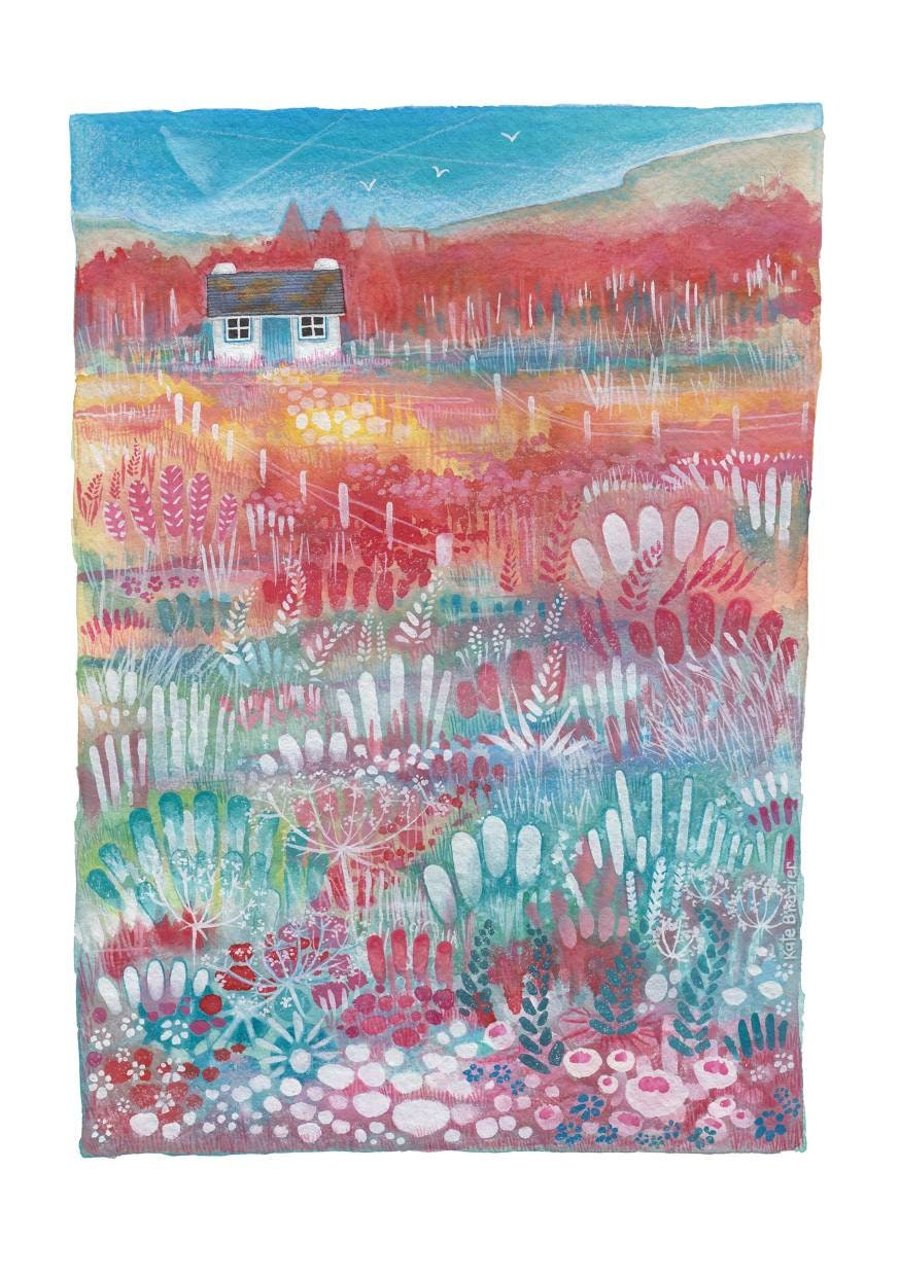 Liberty Cottage - A4 Signed Limited Edition Print