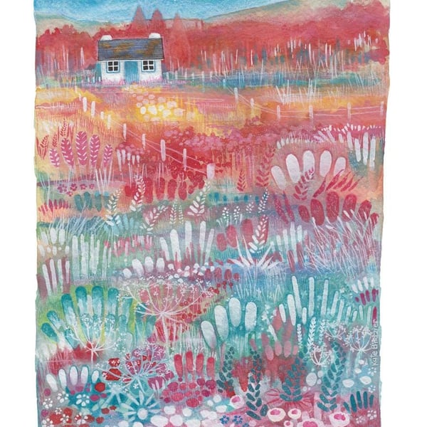 Liberty Cottage - A4 Signed Limited Edition Print