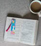 The Goose Hand Painted Wooden Bookmark - Original Acrylic Art - Image 2
