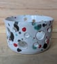 Speckled tealight holder - red blue - Image 1