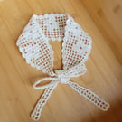 Hand–Crocheted Lace Headband