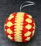 Christmas crochet bauble - Image 1