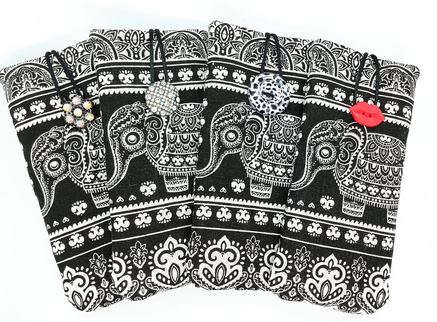 Elephant Glasses Case 