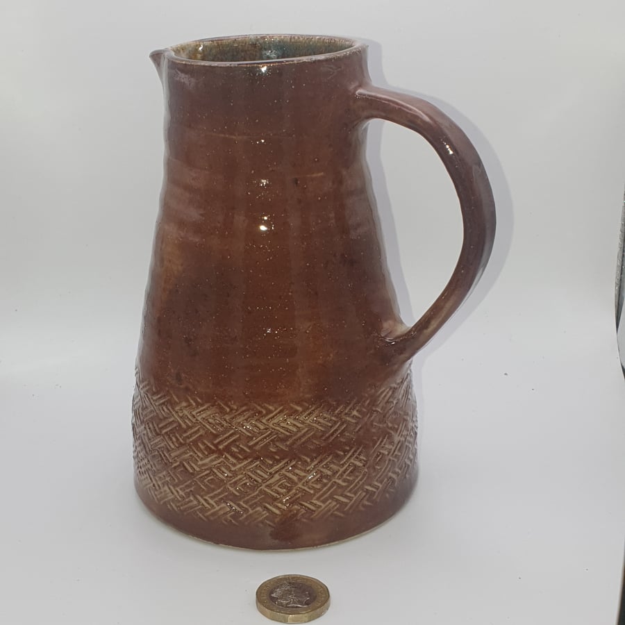 Stoneware jug-vase
