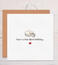 Birthday Cheese Card, Food Pun Greeting Card, Brie Card. - Image 2