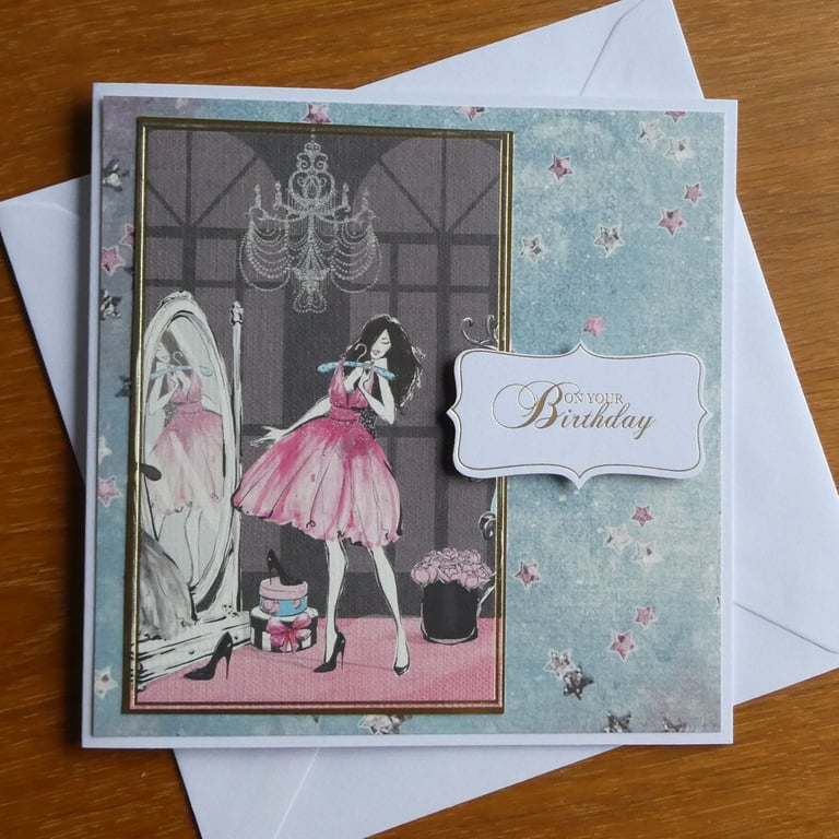 Birthday Card - Leave A Little Sparkle