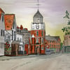 Burnham-on-Crouch – The Clock Tower in the High Street - Sweetings Nos.47 & 13