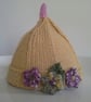 Hand Knitted Baby Girl's  Pure 'Jeager' Merino Wool Shoes & Hat Set 3-6 months  - Image 2