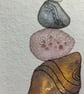 Pebble pile 6 watercolour art  - Image 3
