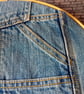 Handmade Denim Pocket Wall Hanging - Large - Image 8