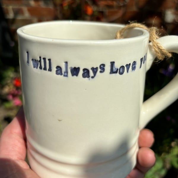 Valentine 'I love you' mug 