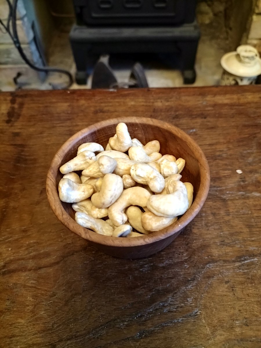  Wooden nut or fruit bowl W4