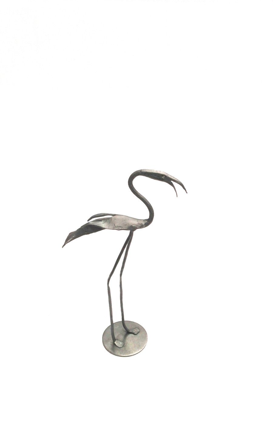 Hand Forged Bird Sculpture 