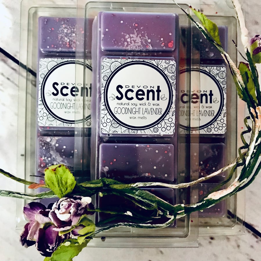 Goodnight Lavender Snap Bar Soy Wax Melts