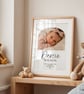 Personalised Baby Photo Print - Newborn Birth Stats - Nursery Wall Art Gift - Image 7