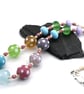 lampwork glass polka dot necklace - Image 2