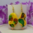 Summer Paint Splash Earrings