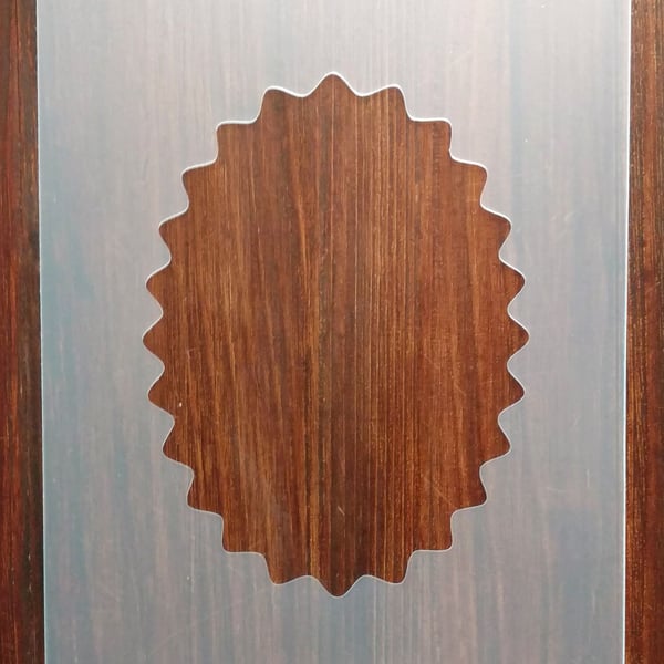 Picture Frame Mask and Aperture Stencil 350 micron PP for Arts Crafts & DIY