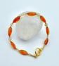 Amber & Citrine Bracelet, November Birthday, Scorpio, Anniversary, Gift For Her