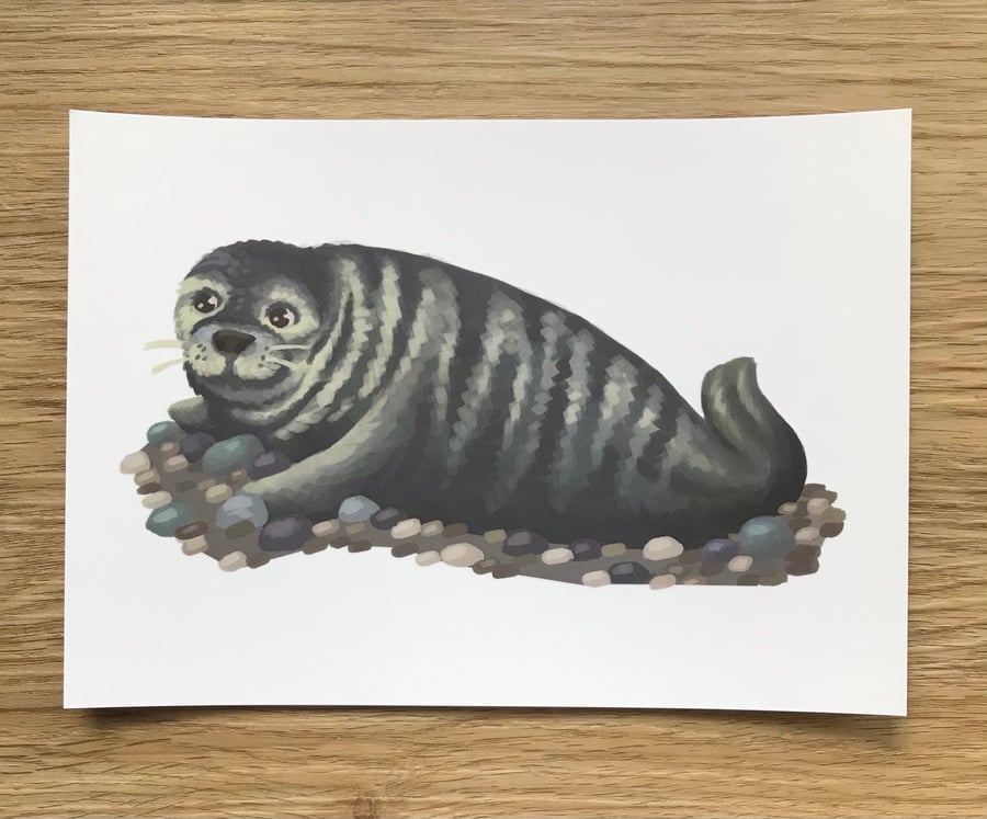 Seal Post Card