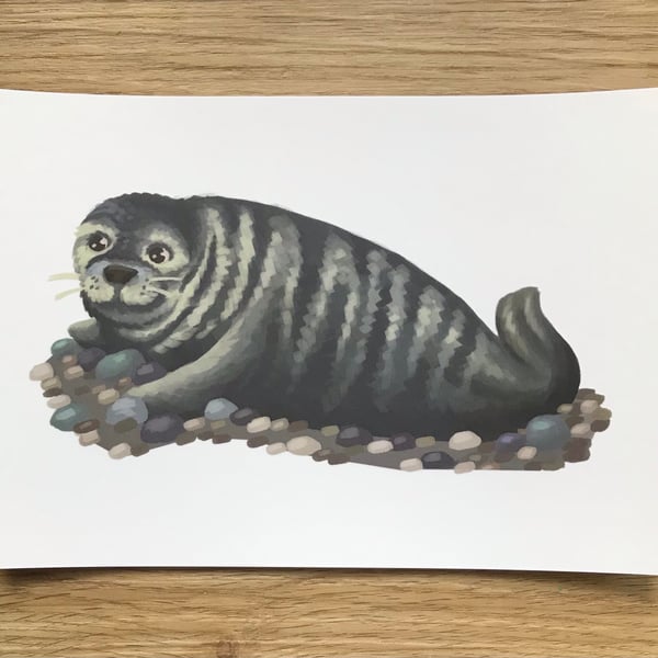 Seal Post Card