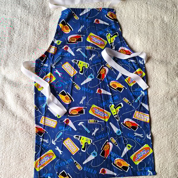 Tools, apron, age 10-16 years, small adult, hand made
