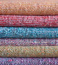 Hand Woven Scarf - Purple, Blue - Image 5