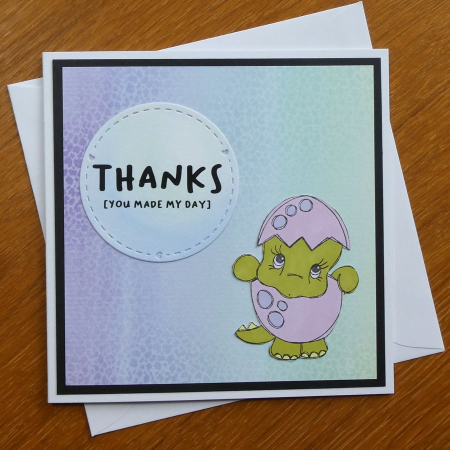 Dinosaur Thank You Card