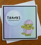 Dinosaur Thank You Card