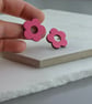 Flower stud earrings - Image 2