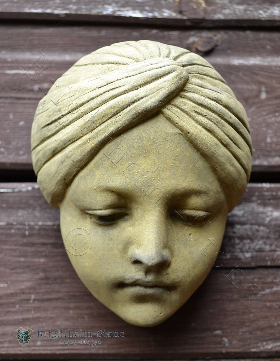 Art Deco Face Plaque