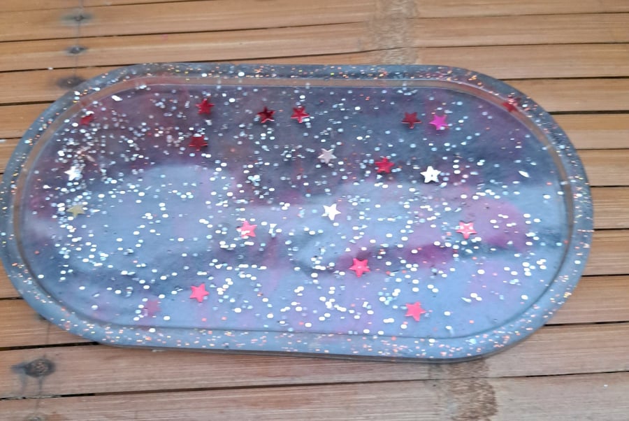 Funky, Sparkly tray 