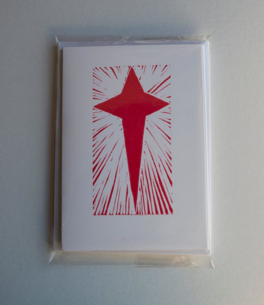 Shining Star Cards, pack of 4 (2 colours)