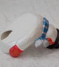 White Ceramic Xmas Christmas Snowman Decorative Table Ornament Decoration. - Image 5