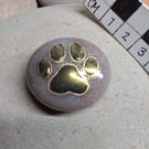 Paw Print Stone
