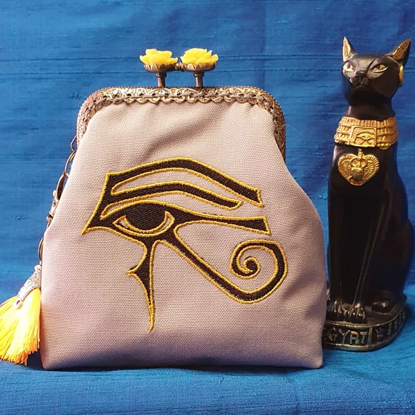 Egyptian Eye of Horus Coin Purse