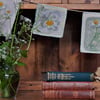 Ox eye and Chamomile Daisy - 78 cm - Screen printed Bunting