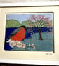 For RA. Bullfinch and Cherry blossom - Image 2