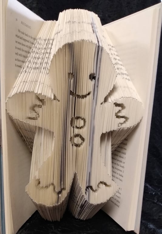 Gingerbread Man, COMBI Book Folding Pattern -  EMAILED PDF PATTERN