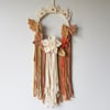 Macrame wall hanging wreath