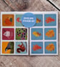 Autumn Envelope Sticker Set - 24 mini stickers - Image 2