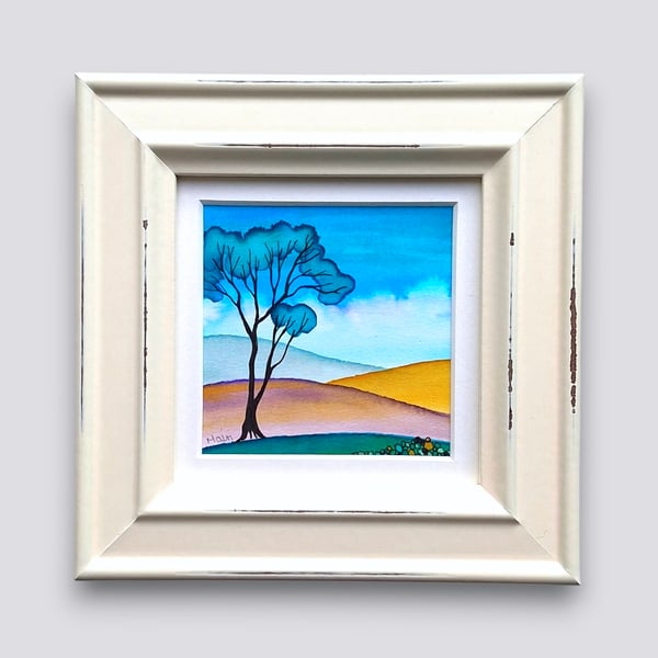 Small Framed Original Painting 