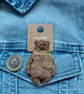 Oliver – The Woodland Wanderer Bear Brooch - Image 5