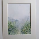 Daisies in the mist Original Watercolour Painting