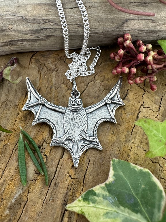 Medieval Bat Pendant