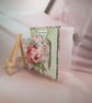 Handmade Floral Greeting Card (77) Includes White Window Box - Image 5