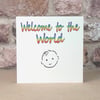 New Baby Eco-friendly Card Rainbow Baby
