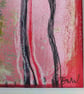 Original Wall Art Mixed Media 'Tears' Series A3 - Image 4