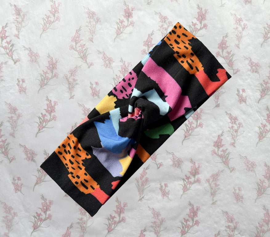 Women's Twist Knot Headband-Hairband Knot-Jersey Twist Headband. HA017