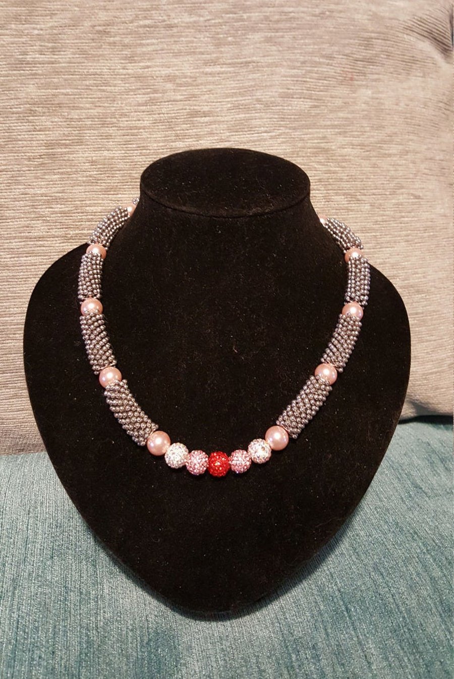 Pearl & Snowflake Necklace